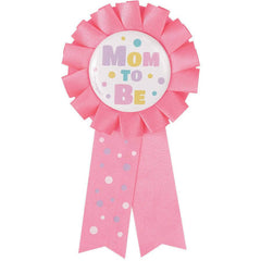 Pink Mom To Be Ribbon - One Size Fit All