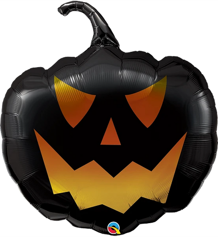 Black Jack Pumpkin (Helium) -35 Inches