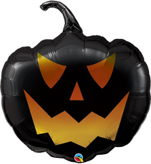 Black Jack Pumpkin (Helium) -35 Inches