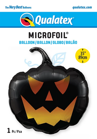 Black Jack Pumpkin (Helium) -35 Inches