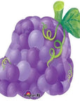 Junior Shape Grapes (Helium) - 18 Inches