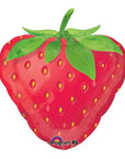 Junior Shape Strawberry (Helium) - 18 Inches