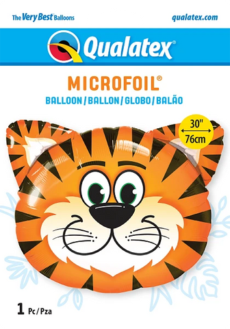 Tickled Tiger (Helium) - 30 Inches