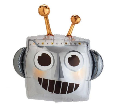 Robot Head (Helium) - 35 Inches