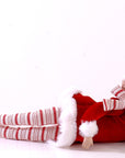 Premium 48 Cm Red White Elf Sleeping- 1 Pc