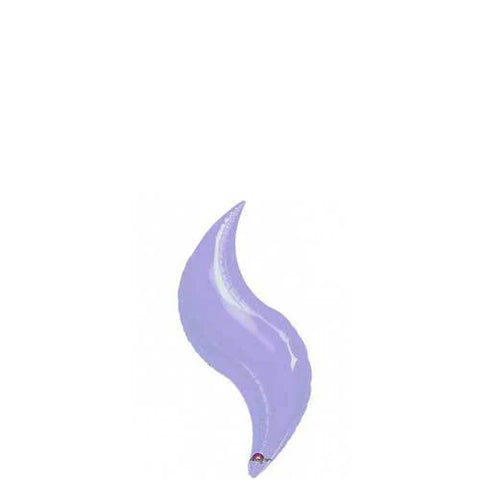 Pastel Lilac Curve (Air-Filled) - 15 Inches