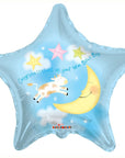 Star congratulations On Your New Baby Foil Balloon (Helium) - 18 Inches