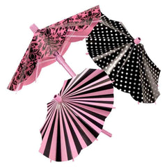 Paper Umbrella Decoration Magnifique Paris-3pc