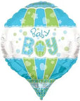 Baby Boy Hot Air Balloon 3D- 28 Inches