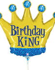 Birthday King (Air-Filled) - 14 Inches