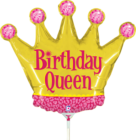 Birthday Queen (Air-Filled) - 14 Inches