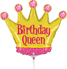 Birthday Queen (Air-Filled) - 14 Inches