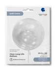 Globe Transparent 4D (Helium) - 19Inches