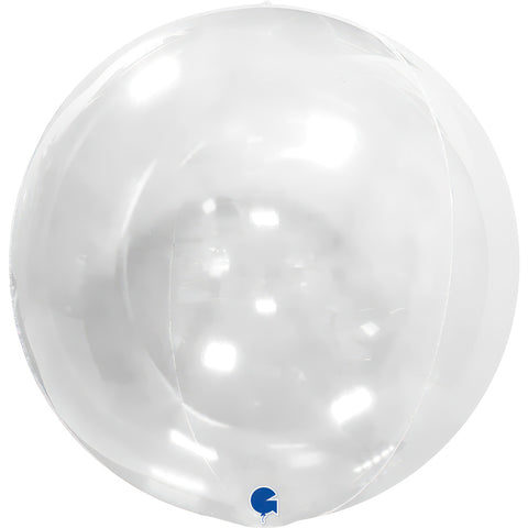 Globe Transparent 4D (Helium) - 19Inches