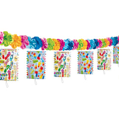 Lantern Garland Summer Party 11Ft- 1Pc