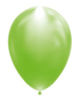 Green Led 5 Latex Balloon (Helium/Air Filled) - 10 Inches