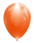 Orange Led 5 Latex Balloon (Helium/Air Filled) - 10 Inches