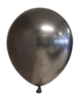 Mirror Space Grey Latex Balloon (Helium/Air Filled) - 12 Inches