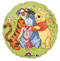 Round Tigger And Friends Party (Helium) - 18 Inches