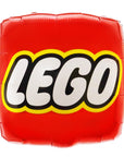 Square Lego Balloon (Helium) - 18 Inches