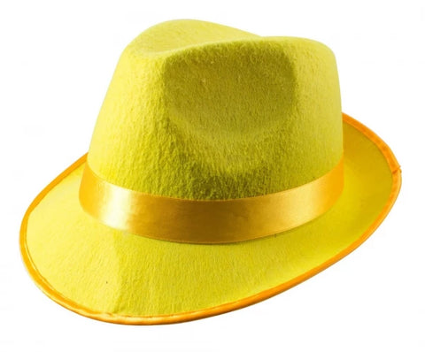 Premium Trilby Neon Yellow- 1Pc