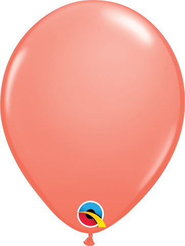 Coral Latex Balloon (Air Filled) - 5 Inches