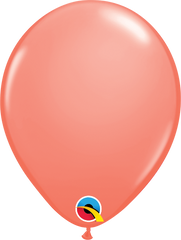 Coral Latex Balloon (Air Filled) - 5 Inches