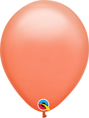 Coral Latex Balloon (Helium/Air Filled) - 11 Inches