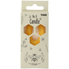 Candle  Bees Wax Number 0 - 1 Pc- (4.5cm)