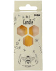 Candle  Bees Wax Number 1 - 1 Pc- (4.5cm)