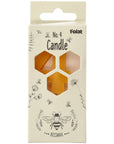 Candle  Bees Wax Number 4 - 1 Pc- (4.5cm)