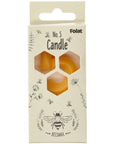 Candle  Bees Wax Number 5 - 1 Pc- (4.5cm)