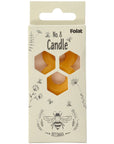 Candle  Bees Wax Number 8 - 1 Pc- (4.5cm)