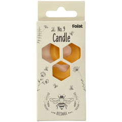 Candle  Bees Wax Number 9- 1 Pc- (4.5cm)