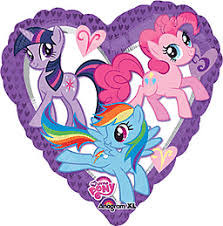 Heart My Little Pony (Helium) - 18 Inches