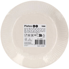 Paper Plates 9 Inches Level-Up- 8 Pc