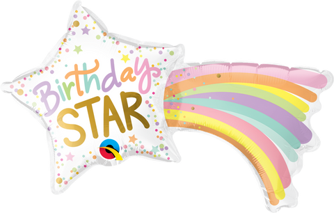 Birthday Star (Air-Filled) - 14 Inches