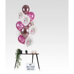 Birthday Girl 12pc Latex Balloon (Helium/Air Filled) - 13 Inches