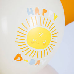 Birthday Sunshine 12pc Latex Balloon (Helium/Air Filled) - 13 Inches