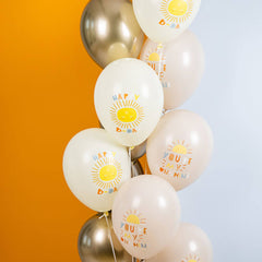 Birthday Sunshine 12pc Latex Balloon (Helium/Air Filled) - 13 Inches