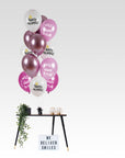 Party Queen 12pc Latex Balloon (Helium/Air Filled) - 13 Inches