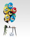 Birthday Hero 12pc Latex Balloon (Helium/Air Filled) - 13 Inches