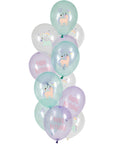 Unicorn & Rainbows 12pc Latex Balloon (Helium/Air Filled) - 13 Inches