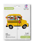 School Bus (Helium)- 29 inches