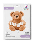 Baby Teddy Bear (Helium)- 24 Inches