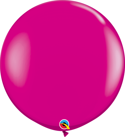 Wildberry Balloon (Helium/Air Filled) - 30 Inches