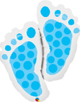 Baby boy Feet Balloon- 35 Inches