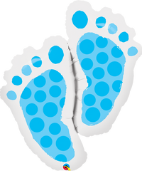 Baby boy Feet Balloon- 35 Inches