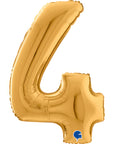 Number 4 Gold (Helium) - 26 Inches