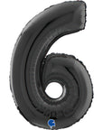 Number 6 Black (Helium)